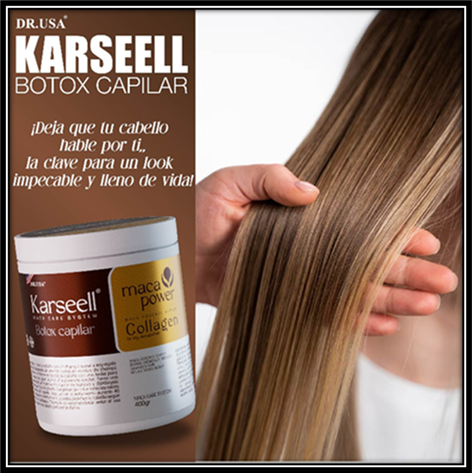 🧴KARSEELL BOTOX CAPILAR – MASCARILLA CAPILAR CON COLÁGENO Y ACEITE DE ARGÁN.